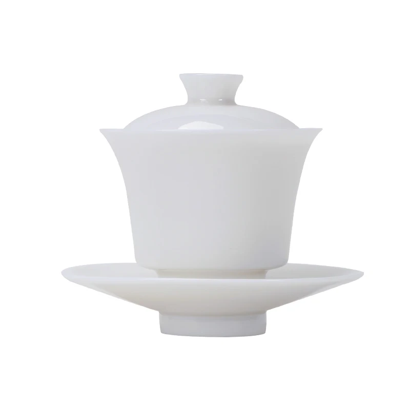 Dehua White Jade Porcelain with Lard, caps bowls, Chinese tea cups (Style 2), exquisite crafts tea ceremony supplies
Dehua White Jade Porcelain with Lard, caps bowls, Chinese tea cups (Style 2), exquisite crafts tea ceremony supplies
