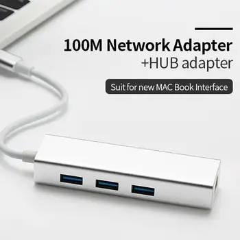 3 In 1 USB Type C Hub 4K HDMI USB-C To Ethernet RJ45 Lan Adapter For Mac Book Pro Thunderbolt 3 USB-C Charger
3 In 1 USB Type C Hub 4K HDMI USB-C To Ethernet RJ45 Lan Adapter For Mac Book Pro Thunderbolt 3 USB-C Charger