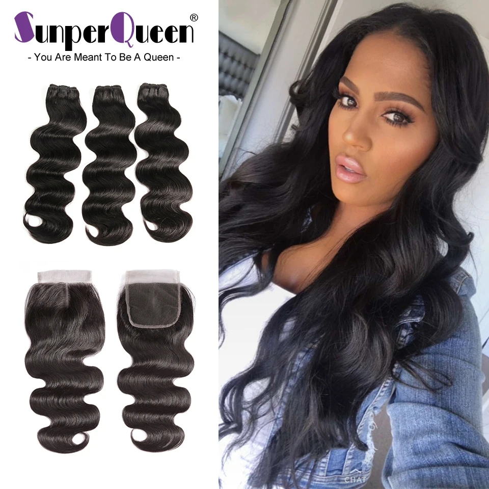 Raw Indian Virgin Hair Bundles With Closure Body Wave Hair Weave Bundles With Middle Part Closure Free Shipping
Raw Indian Virgin Hair Bundles With Closure Body Wave Hair Weave Bundles With Middle Part Closure Free Shipping