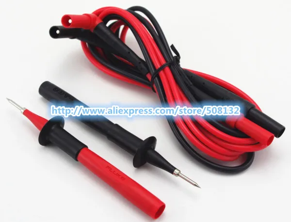 Test Leads (fluke TL224) + Fluke TP220 SureGrip Industrial Test Probes Red/Black !Free shipping!
Test Leads (fluke TL224) + Fluke TP220 SureGrip Industrial Test Probes Red/Black !Free shipping!