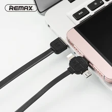1M Remax 3 in 1 8 Pin Type-C USB C Micro USB Charging Cable Cord for iPhone 5 6s 7 Samsung/Xiaomi/Meizu/Huawei Multi USB Cables