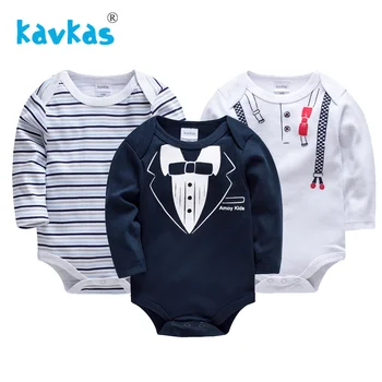Kavkas New Arrival 3PCS/set Baby Boy Rompers Gentleman Printing Cotton Baby Boy Long Sleeve Jumpsuit Newborn Baby Clothes Summe
Kavkas New Arrival 3PCS/set Baby Boy Rompers Gentleman Printing Cotton Baby Boy Long Sleeve Jumpsuit Newborn Baby Clothes Summe