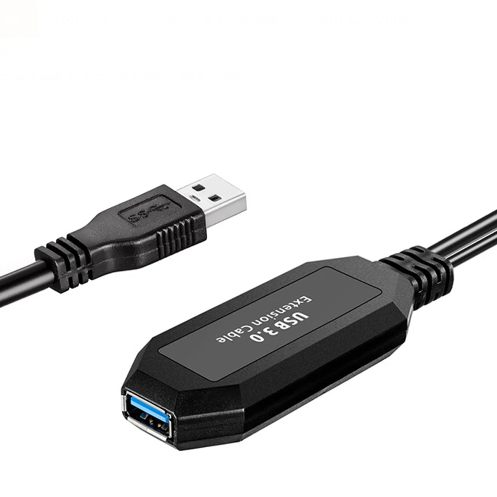 Active USB 3.0 Extension Cable 5M Cord USB 3.0 Extender Repeater Cable A Male To A Female with Booster
Active USB 3.0 Extension Cable 5M Cord USB 3.0 Extender Repeater Cable A Male To A Female with Booster
