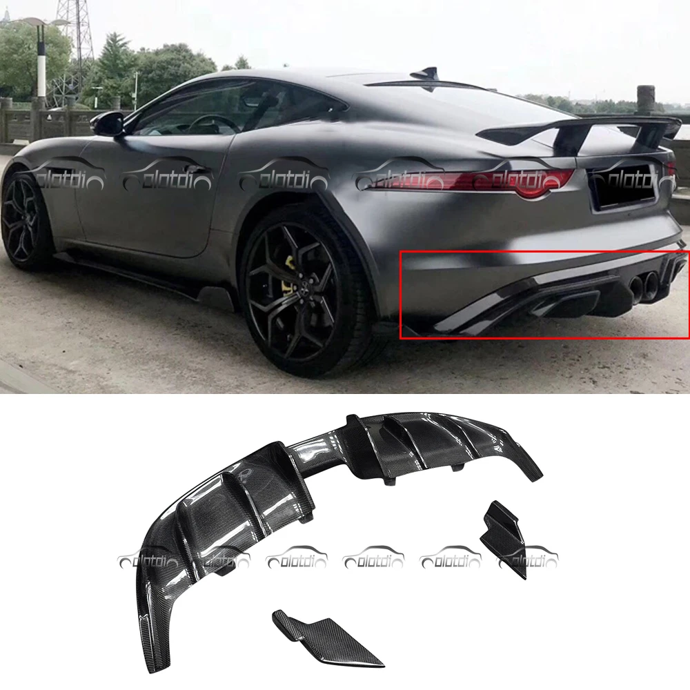 For Jaguar F-Type 2013-2017 3 PCS/SET Middle Exhaust Pipe Outlet Rear Lip Bumper Spoiler Diffuser
For Jaguar F-Type 2013-2017 3 PCS/SET Middle Exhaust Pipe Outlet Rear Lip Bumper Spoiler Diffuser