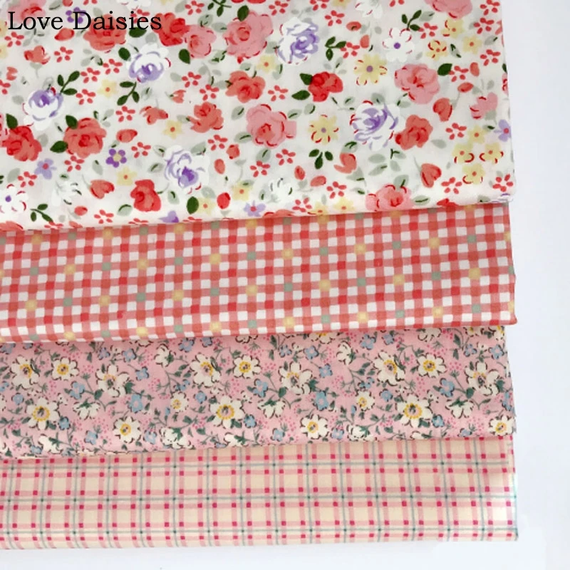 100% cotton twill cloth pastoral small red pink purple rose pink with white flowers check fabrics for DIY bedding handwork decor
100% cotton twill cloth pastoral small red pink purple rose pink with white flowers check fabrics for DIY bedding handwork decor