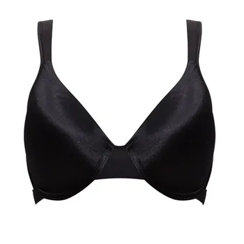 Solid color black full cup large size thin cup bra summer underwear bra wholesale
Solid color black full cup large size thin cup bra summer underwear bra wholesale