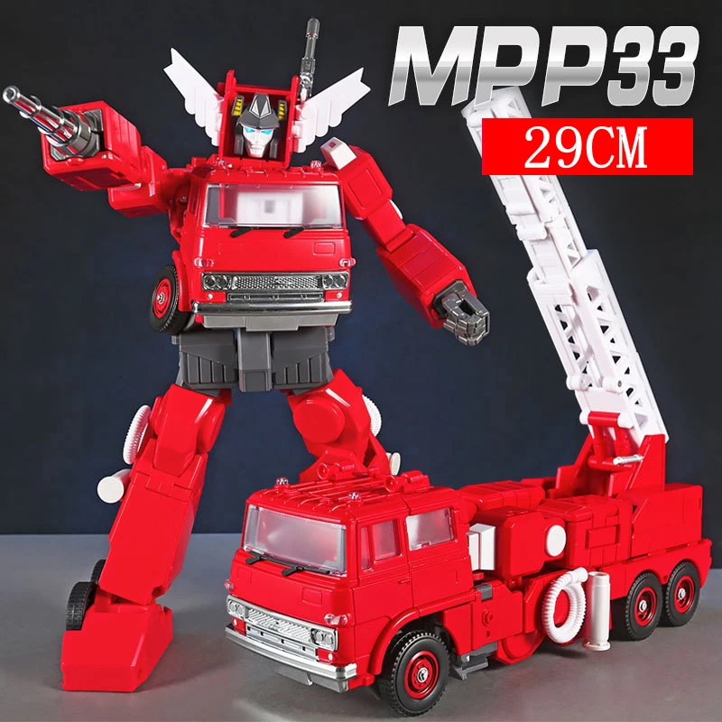 Transformation G1 MasterPiece MP-33 Inferno Firetruck Model MP33 KO Collection Version Action Figure Robot Toys
Transformation G1 MasterPiece MP-33 Inferno Firetruck Model MP33 KO Collection Version Action Figure Robot Toys