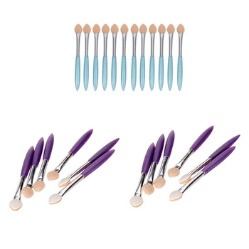 24pcs Reusable Eyeshadow Brush Sponge Tipped Makeup Cosmetics Blending Applicators, Random Color
24pcs Reusable Eyeshadow Brush Sponge Tipped Makeup Cosmetics Blending Applicators, Random Color