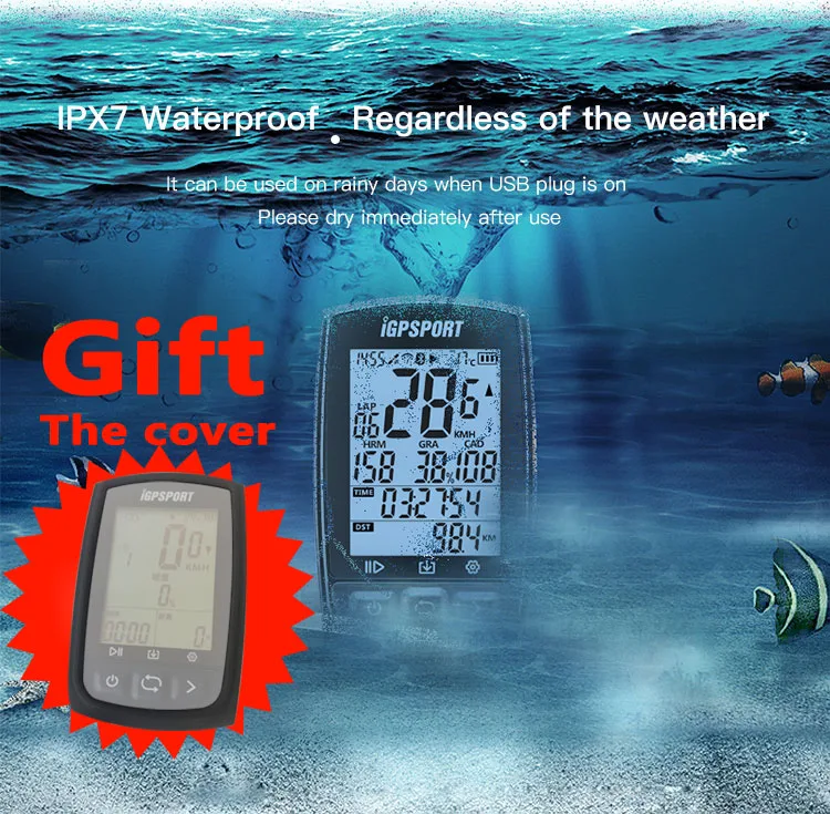 iGPSPORT Start the fastest 5S positioning wireless odometer iGS50E bike odometer 200 hours data storage
iGPSPORT Start the fastest 5S positioning wireless odometer iGS50E bike odometer 200 hours data storage