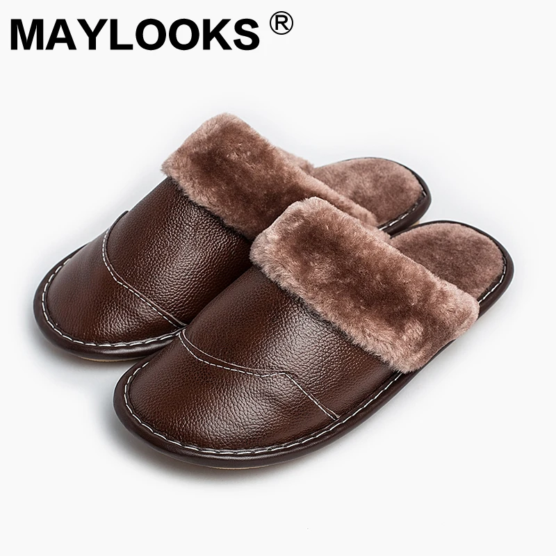 mens thermal slippers