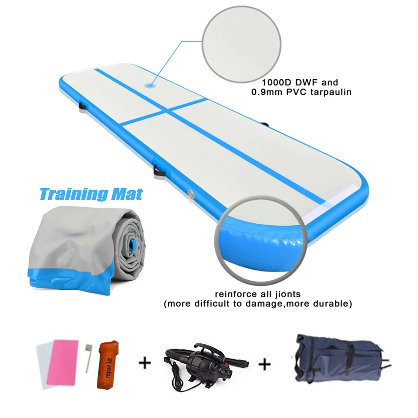 3mx1mx10cm Professional Gymnastics Tumbling Mat Airtrack with E Pump Outdoor Practice Training Home Use,Yoga, Cheerleading Mat
3mx1mx10cm Professional Gymnastics Tumbling Mat Airtrack with E Pump Outdoor Practice Training Home Use,Yoga, Cheerleading Mat