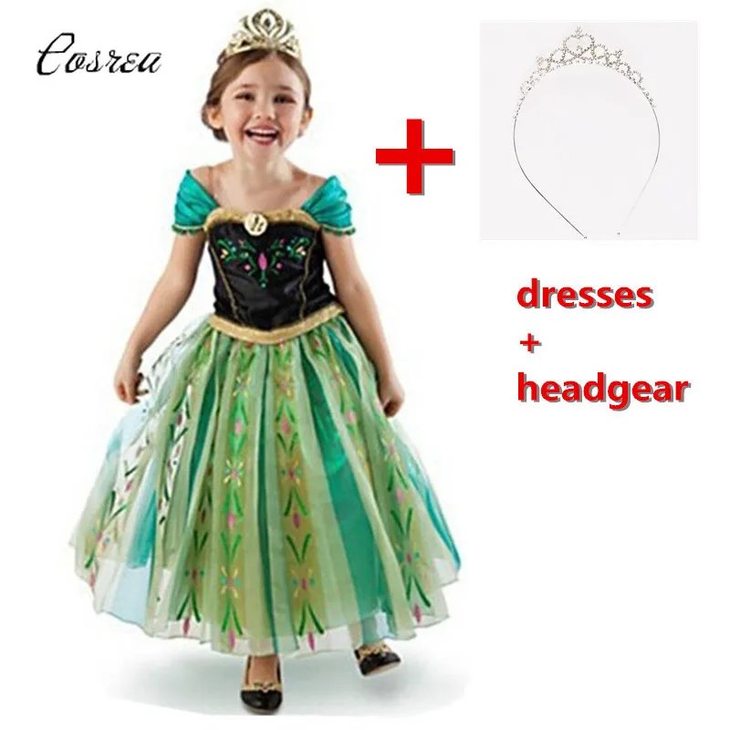 Kids Costume Anna Princess Dress Girls Costume Anna Children Green Skirt Synthetic Wigs Hair Costume Princess Dance Party
Kids Costume Anna Princess Dress Girls Costume Anna Children Green Skirt Synthetic Wigs Hair Costume Princess Dance Party