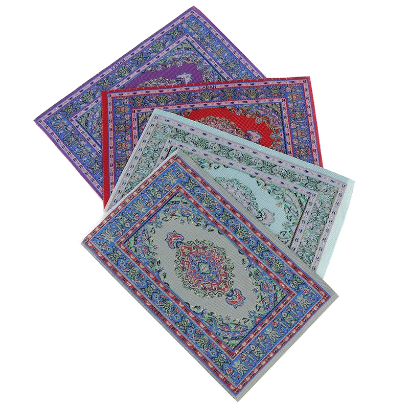 Mini Carpet Mat Miniature Casa De Boneca Hand Woven Turkish Rugs Doll Houses For 1:12 Scale DIY Dollhouse Accessories Kit
Mini Carpet Mat Miniature Casa De Boneca Hand Woven Turkish Rugs Doll Houses For 1:12 Scale DIY Dollhouse Accessories Kit