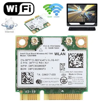 Dual Band Bluetooth 4.0 Wireless Mini PCI-E Card For Intel 7260 AC DELL 7260HMW-PC Friend
Dual Band Bluetooth 4.0 Wireless Mini PCI-E Card For Intel 7260 AC DELL 7260HMW-PC Friend