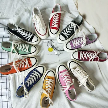 Men's Flats canvas shoes Retro boys student shoes casual Unisex Sneakers plus size 35-44 Couple soft sole Vulcanized shoe custom
Men's Flats canvas shoes Retro boys student shoes casual Unisex Sneakers plus size 35-44 Couple soft sole Vulcanized shoe custom