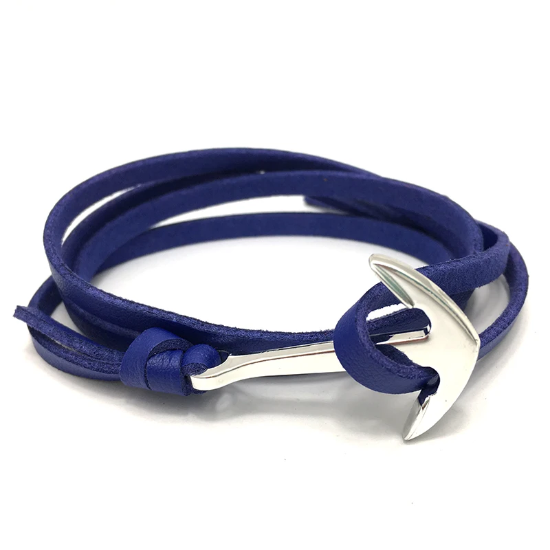 Charm Adjustable Bracelet Men Women Bracelets Sliver Anchor Lovers Handmade Single Leather Chain Sport Style Wholesale
Charm Adjustable Bracelet Men Women Bracelets Sliver Anchor Lovers Handmade Single Leather Chain Sport Style Wholesale