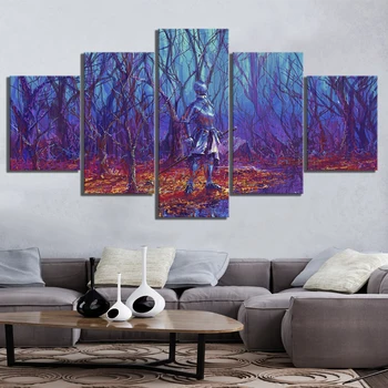 5 Piece Armor Knight Warrior Pictures Artwork Fantasy Art Canvas Paintings Wall Art for Home Decor
5 Piece Armor Knight Warrior Pictures Artwork Fantasy Art Canvas Paintings Wall Art for Home Decor