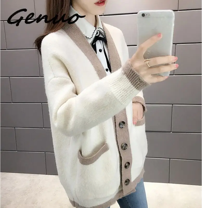 Genuo New Women Sweater Long Sleeve Jumper Autumn Winter Fashion Pullover Shiny Sweaters 2019 Korean Style Knitwear Pull Femme
Genuo New Women Sweater Long Sleeve Jumper Autumn Winter Fashion Pullover Shiny Sweaters 2019 Korean Style Knitwear Pull Femme