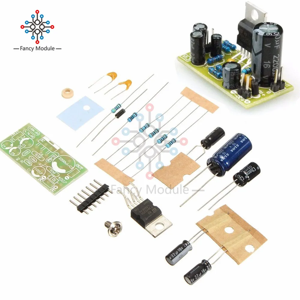 Электронная Плата усилителя мощности TDA2030A моно 18 Вт DC 9 24 В DIY Kit|kit diy|kit kitskit dc |