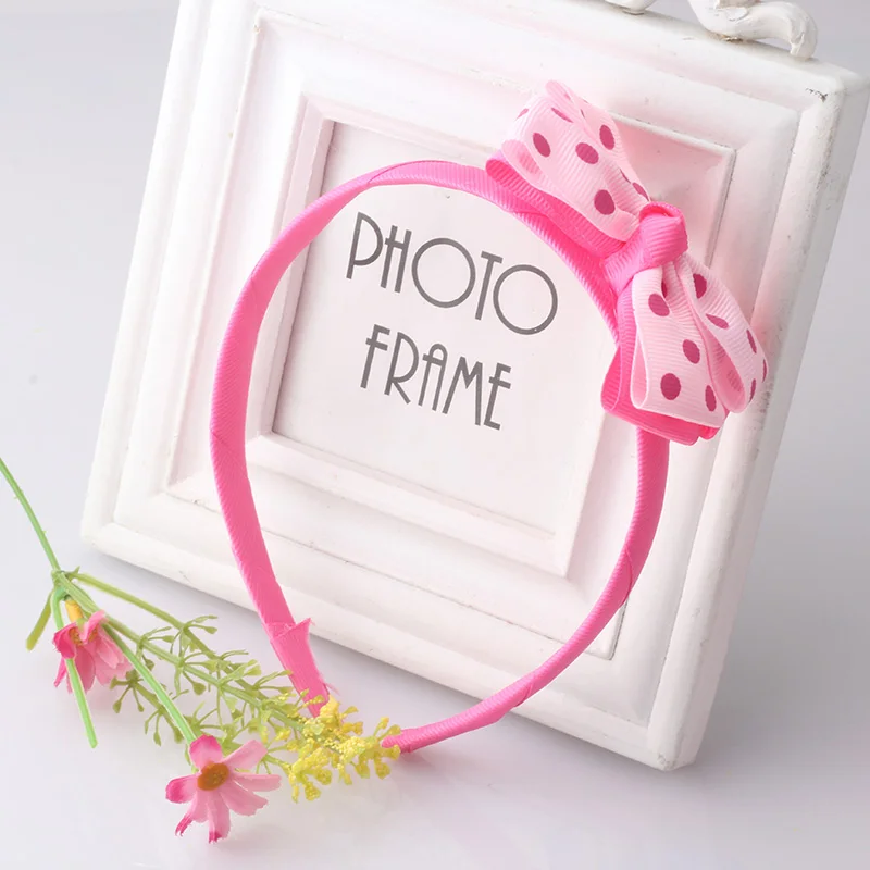 Hot New Wide Ribbon Bowknot Dot Print Flower Headband Hair Bands Wire Bendy Bow Hair Accessories Wholesale Headdress
Hot New Wide Ribbon Bowknot Dot Print Flower Headband Hair Bands Wire Bendy Bow Hair Accessories Wholesale Headdress