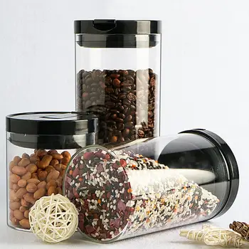 500ml 750ml 1000ml Home Glass Storage Box Seal Lid Tea Food Canister Kitchen Containers Moisture-proof Whole Grains Jars
500ml 750ml 1000ml Home Glass Storage Box Seal Lid Tea Food Canister Kitchen Containers Moisture-proof Whole Grains Jars