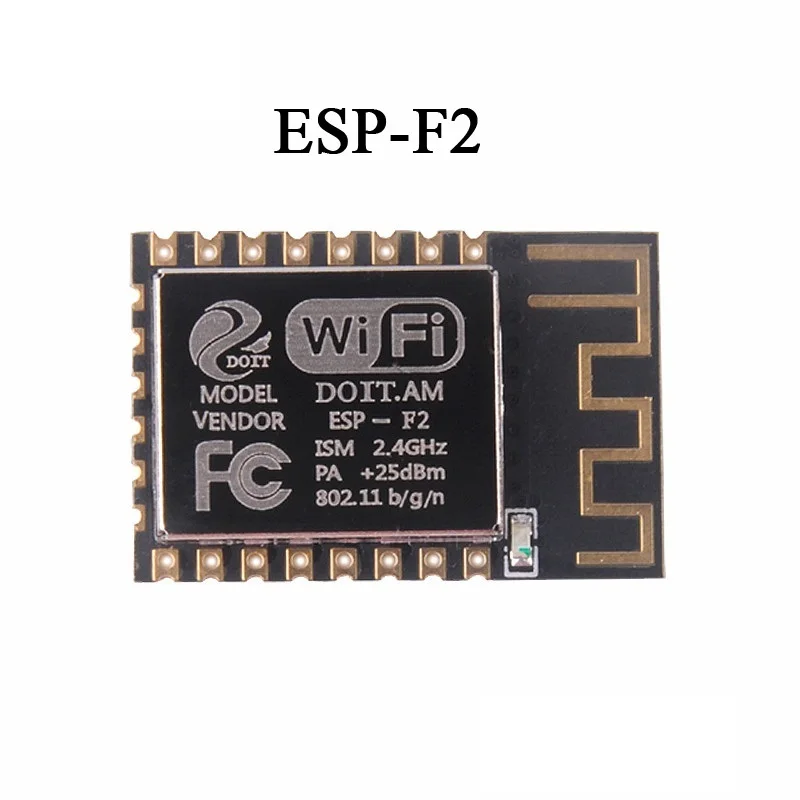 ESP-F2 Wireless WiFi Module ESP8266 Serial WiFi Module Compatible with ESP-12E ESP-12F
ESP-F2 Wireless WiFi Module ESP8266 Serial WiFi Module Compatible with ESP-12E ESP-12F