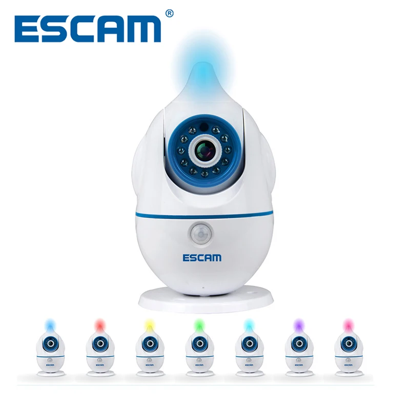 Escam QF521 HD 720P Home Security IP Camera Two Way Audio Wireless Mini Camera 1MP Night Vision CCTV WiFi Camera Baby Monitor
Escam QF521 HD 720P Home Security IP Camera Two Way Audio Wireless Mini Camera 1MP Night Vision CCTV WiFi Camera Baby Monitor