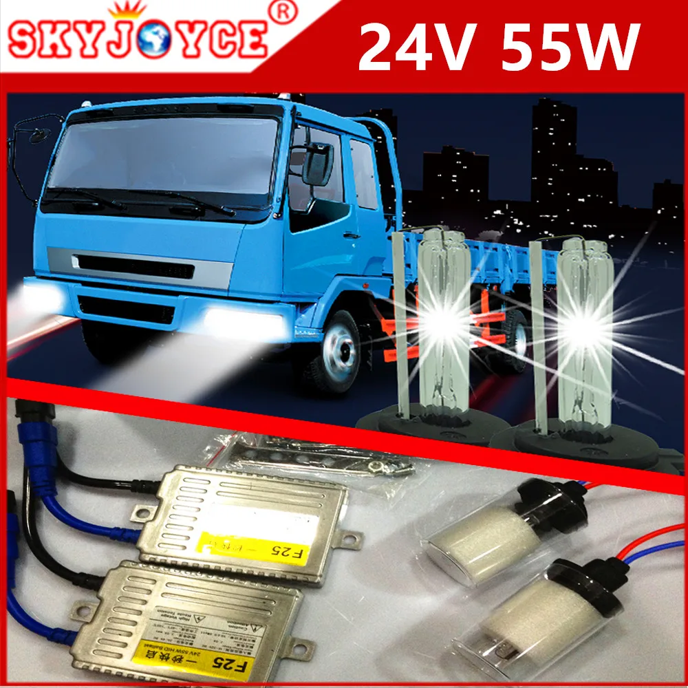 Fast Bright AC 55W xenon HID kit 24V truck hid xenon H11 H1 H3 H8 9005 H7 24V HID Truck Van Trailer Buses headlamp
Fast Bright AC 55W xenon HID kit 24V truck hid xenon H11 H1 H3 H8 9005 H7 24V HID Truck Van Trailer Buses headlamp