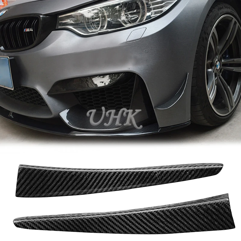 UHK 1 Pair Carbon Fiber Front Bumper Splitter Aprons For BMW F80 F82 F83 M3 M4 M Performance Car Styling Decoration
UHK 1 Pair Carbon Fiber Front Bumper Splitter Aprons For BMW F80 F82 F83 M3 M4 M Performance Car Styling Decoration