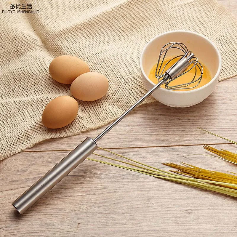 Egg Beaters Rotate Hand Stainless Drinks Milk Frother Foamer Egg Whisk Mixing Mixer Kitchen Tool Blender Baking Flour Stirrer
Egg Beaters Rotate Hand Stainless Drinks Milk Frother Foamer Egg Whisk Mixing Mixer Kitchen Tool Blender Baking Flour Stirrer