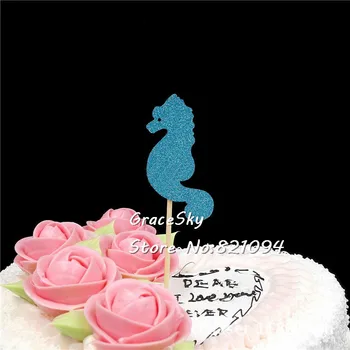 12pcs free shipping Glitter Gold sea horses design Wedding Birthday Party Cakes Toppers Christmas Party Favors cupcake picks
12pcs free shipping Glitter Gold sea horses design Wedding Birthday Party Cakes Toppers Christmas Party Favors cupcake picks