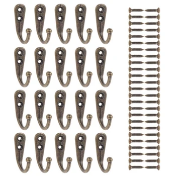 20pcs Antique Brass Wall Mounted Hook Key Holder Letter Rack Hanger Hanging HOME Hanger Wall key hook Bathroom Rack
20pcs Antique Brass Wall Mounted Hook Key Holder Letter Rack Hanger Hanging HOME Hanger Wall key hook Bathroom Rack