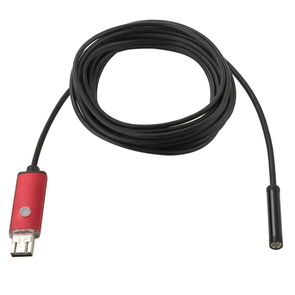 Wholesale 7MM HD Android Endoscope Camera Snake Pipe Inspection For Smartphone PC 1M 2M 5M 10M Cable Usb Endoscope Cam
Wholesale 7MM HD Android Endoscope Camera Snake Pipe Inspection For Smartphone PC 1M 2M 5M 10M Cable Usb Endoscope Cam