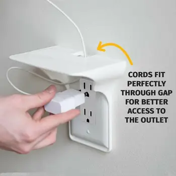 Innovative Switch Floating Shelf Plug Stacks Outlet Shelf Simple Wall Stack Shelf Easy Installation Bathroom Gadgets
Innovative Switch Floating Shelf Plug Stacks Outlet Shelf Simple Wall Stack Shelf Easy Installation Bathroom Gadgets