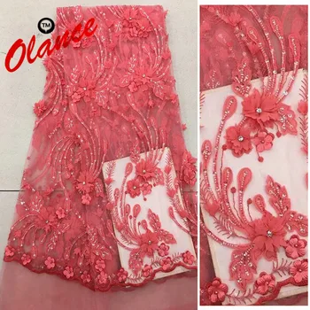 High quality flower and tail feathers pattern with stones pearls and pearl tube wedding dress fabric ADP61 Tulle Lace Fabric
High quality flower and tail feathers pattern with stones pearls and pearl tube wedding dress fabric ADP61 Tulle Lace Fabric