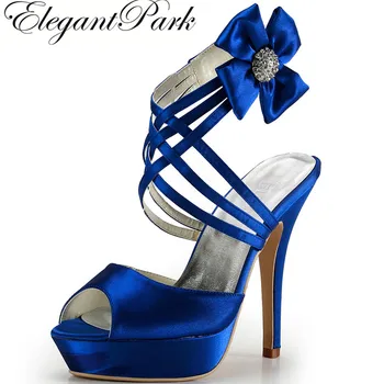 Summer Woman Sandals Blue Red EP2031-PF High Heel Platform Side Flower Rhinestone Satin Ladies Women Wedding Bridal Party Shoes
Summer Woman Sandals Blue Red EP2031-PF High Heel Platform Side Flower Rhinestone Satin Ladies Women Wedding Bridal Party Shoes