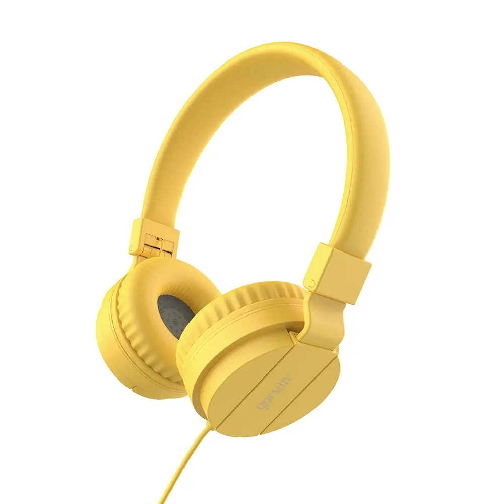 BASS Headphones Lightweight Stereo Foldable Wired Headphones for Kids Adjustable Headband Headset for Phones Computer 
BASS Headphones Lightweight Stereo Foldable Wired Headphones for Kids Adjustable Headband Headset for Phones Computer