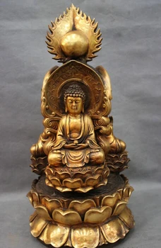 wholesale factory 21" Tibet Bronze Gilt Lotus 3 Ksitigarbha Shakyamuni Kwan-yin Buddha Statue AE1024 AB1025
wholesale factory 21" Tibet Bronze Gilt Lotus 3 Ksitigarbha Shakyamuni Kwan-yin Buddha Statue AE1024 AB1025