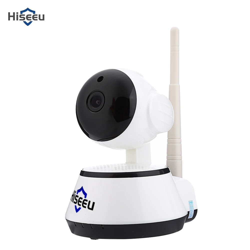 

Hiseeu wireless WiFi IR IP Camera 720P HD Mini Baby Monitor IR Rotary Head Motion Detection Indoor Bullet Security CCTV Camera