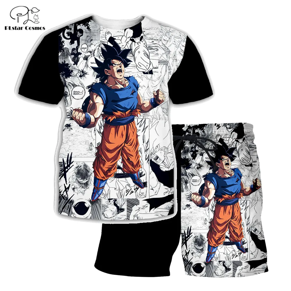 PLstar Cosmos Summer T Shirts Men Anime Printed Dragon Ball Z 3D T-Shirt and shorts Mens for boy Goku Suit free shipping
PLstar Cosmos Summer T Shirts Men Anime Printed Dragon Ball Z 3D T-Shirt and shorts Mens for boy Goku Suit free shipping