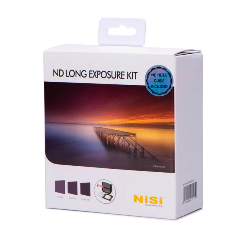 

NiSi Filters 100mm ND Long Exposure Kit ( ND8+ND64+ND1000 ) 3 in 1 Neutral Density Filters Kit