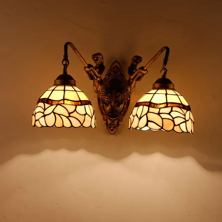Vintage Retro Loft Wrought Iron Mermaid Holder with Shell Lampshade Warm White Light Wall Lamp for Living Room Bar
Vintage Retro Loft Wrought Iron Mermaid Holder with Shell Lampshade Warm White Light Wall Lamp for Living Room Bar