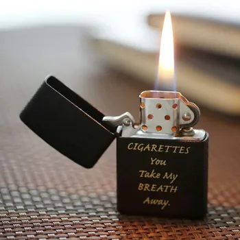 Smoking Accessories Windproof Fashion Cigarette Lighter Metal Portable Cigar Lighter Creative Kerosene Oil Lighter Men Gift
Smoking Accessories Windproof Fashion Cigarette Lighter Metal Portable Cigar Lighter Creative Kerosene Oil Lighter Men Gift