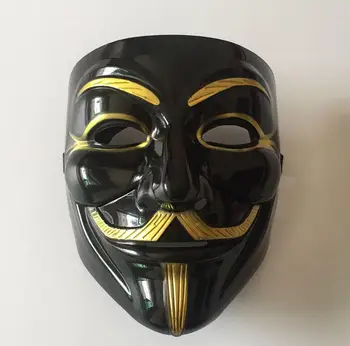 Wholesale Price 12 pc/lot Halloween V face mask black V word mask masquerade mask V - shaped mask 4221.3
Wholesale Price 12 pc/lot Halloween V face mask black V word mask masquerade mask V - shaped mask 4221.3