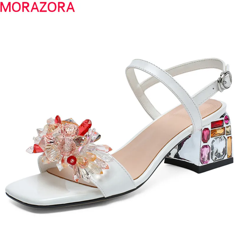 MORAZORA big size 48 patent leather shoes women sandals bead summer shoes crystal high heels sandals woman party wedding shoes
MORAZORA big size 48 patent leather shoes women sandals bead summer shoes crystal high heels sandals woman party wedding shoes