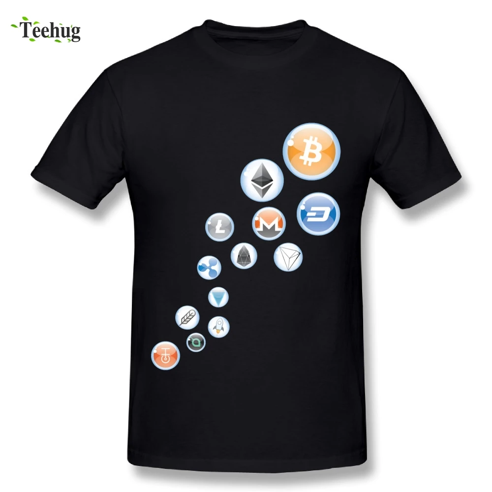 Summer Men's Ethereum Bitcoin Litecoin T Shirt Round Collar Cryptocurrency Bubbles T-Shirt Unique Design Camiseta
Summer Men's Ethereum Bitcoin Litecoin T Shirt Round Collar Cryptocurrency Bubbles T-Shirt Unique Design Camiseta