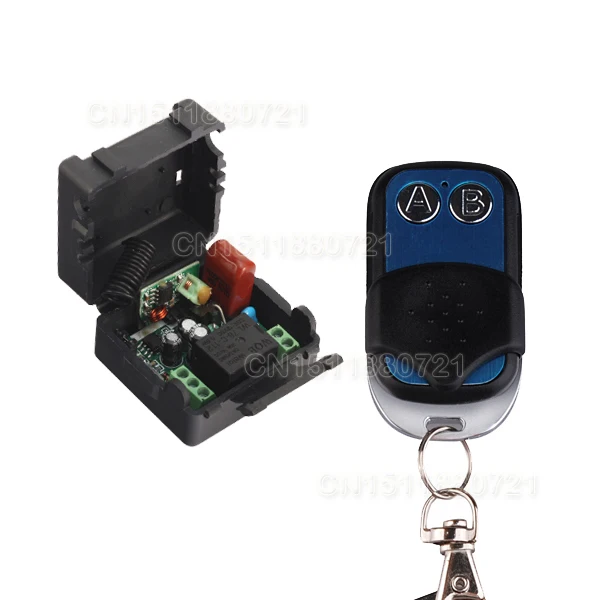 AC220V 1CH Remote Control Switch Lighting Switches Remote ON OFF Light Lamp SMD Power Remote Switch System 315/433.92MHZ
AC220V 1CH Remote Control Switch Lighting Switches Remote ON OFF Light Lamp SMD Power Remote Switch System 315/433.92MHZ