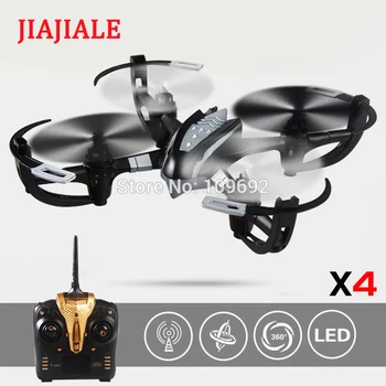 JIAJIALE X4 RC Quadcopter 6-Axis 2.4G 4CH Drone 3D Flying LCD Display Transmitter Headless RC Helicopter Toys VS X5S
JIAJIALE X4 RC Quadcopter 6-Axis 2.4G 4CH Drone 3D Flying LCD Display Transmitter Headless RC Helicopter Toys VS X5S