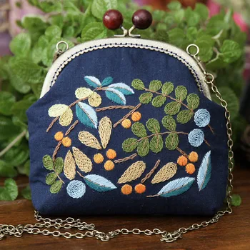 DIY Embroidery kit Flowers Chain Bag Handbag Needlework Cross Stitch Set Handmade Purse Wallet Sewing Arts Craft Friend Gifts
DIY Embroidery kit Flowers Chain Bag Handbag Needlework Cross Stitch Set Handmade Purse Wallet Sewing Arts Craft Friend Gifts