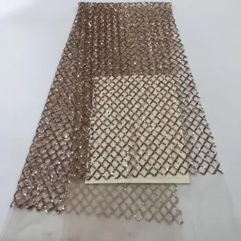 Madison Pink Popular New French Lace Fabric with Beads High Quality Sequins Lace Fabrics African Mesh Lace for Wedding Party
Madison Pink Popular New French Lace Fabric with Beads High Quality Sequins Lace Fabrics African Mesh Lace for Wedding Party
